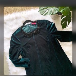 Betsey Johnson velvet dress